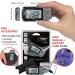 3DTriSport Walking 3D Pedometer with Clip and Strap + Free eBook | Step, Distance, Calorie Counter & More - Grey/Black - Buy Online on GoSupps.com