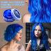 Hair Color Wax Temporary Hair Dye Blue Hair Dye Wash In Wash Out Hair Color Temporary Hair Color for men women party or cosplay. - Buy Online on GoSupps.com