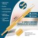 Buy REMOS Acupressure Meridian Pen - Stainless Steel Gold 10cm Balls 1.5/3.5 mm | International Shipping - Buy Online on GoSupps.com