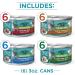 Purina ONE Cat Food Variety Pack - 24 (3 oz) Grain Free Cans, 4 Flavors - Buy Online on GoSupps.com