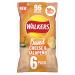Walkers Oven Baked Cheese & Jalepeno Crisps 6 X 22g Yellow