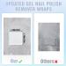 100 Pcs Nail Polish Remover Foil Wraps | Soak Off Gel & Acrylic Remover | Lint-Free Cotton Pads for Easy Dip Powder Removal | International Shipping Available - Buy Online on GoSupps.com