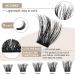 B&Q Eyelash Extension Kit B06 - 72Pcs Individual Lashes DIY Cluster Kit with Tweezers and Bond Remover | D-8-16 MIX B 06-Kit - Buy Online on GoSupps.com