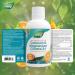 Nature's Way Calcium and Magnesium Citrate 2:1 - Liquid Supplement with Vitamin D3 Vitamin K2 and Collagen Helps Support the Maintenance of Bones and Teeth Orange Flavour 500 mL - Buy Online on GoSupps.com