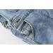 KIDSCOOL SPACE Baby Boy Girl Jean Overalls | Toddler Slim Denim Jumper 2-3 Years Light Blue - Buy Online on GoSupps.com