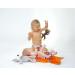 Petit Lulu Bamboo Maxi-Night Diaper | Reusable & Washable Fitted Velcro | Eco-Friendly Baby Diapers Made in Europe - Buy Online on GoSupps.com
