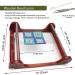 The Beadsmith Wooden Bead Loom 12.5 x 13 x 3.5 - Create Bracelets, Necklaces, Belts & More - Buy Online on GoSupps.com
