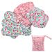 Asenappy Sanitary Pad, 10 PCs Reusable Cloth Pad Washable Cloth Menstrual Pads Panty Liners (Multicolor A)