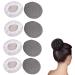 YZSZ 8 pieces girl hair net invisible hairline dutt hairline set knot -wing hairstyle aid hair network dutt reusable easy to wear light and breathable for ballet dance dance nurse
