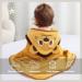 Bamboo Hooded Baby Bath Towel | Toddler Wearable Blanket | Lion Animal Bathrobe 75x75cm - Buy Online on GoSupps.com