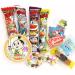Samurai Dagashi Set: Japanese Snack Assortment with Samurai Kid Sticker - 14.46 Ounce - 36pc Pack - Buy Online on GoSupps.com