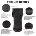 Abyon Compressive Wrist Bandages for Arthritis & Tendonitis - 2 Pieces Sports Protection for Left & Right Hand Black - Buy Online on GoSupps.com