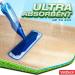 VanDuck Microfiber Cleaning Pads Compatible with Bona Mop (3 Pack) - Hardwood Floor Mop Pads - 18 Inch - Blue - 3 Count - Buy Online on GoSupps.com