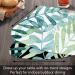 Gossamer Palms Reversible Wedge Shaped Placemat Set - Set of 4, Made in the USA - Buy Online on GoSupps.com