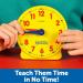 Big Time Learning 12-Hour Learning Watch - Interactive Clock for Kids | Educational Time Management Tool for Children Aged 5+ - Buy Online on GoSupps.com