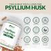 Psyllium Husk Fibre Supplement 1400mg - 240 Vegan Capsules - Prebiotic Fiber - 4 Month Supply - Nu U Nutrition - Buy Online on GoSupps.com