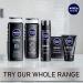 NIVEA MEN DEEP Cleansing Beard & Face Wash - Charcoal Infused, 3 Pack (3.3 Fl Oz Each) - Buy Online on GoSupps.com