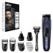 Braun All-in-One Style Kit Series 7 MGK7410 10-in-1 Kit for Beard Hair Manscaping Black MGK7410
