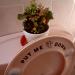 Fun 'Put Me Down' Black Toilet Seat Sticker - Bathroom D cor - Buy Online on GoSupps.com