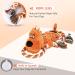 IOKHEIRA Large Breed Dog Plush Toy for Teeth Cleaning & Tug of War - Beige&Brown - Buy Online on GoSupps.com