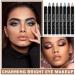 CAHIUYOA 8PCS Shimmer Eyeshadow Stick Set - Soft Cream Glitter Eye Shadow Pencils in Pearl White Black Gray Silver Khaki Purple Blue Golden Brown for Flawless Eye Makeup - Buy Online on GoSupps.com