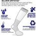 Travelsox Men's Patented Graduated Compression Socks for Travel & Dress - Grey | Optimize Comfort & Style - Buy Online on GoSupps.com