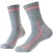 SOLAX Merino Wool Women's Hiking Crew Socks 3-Pack - Cushioned & Breathable for Trekking Outdoors | Medium Size - Buy Online on GoSupps.com