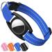 Airtag Cat Collar Refective Collar for Cat with Safety Buckle and Waterproof Air Tag Holder in 3/8" Width Cat Airtag Collar Cat Collar Compatible with Apple Airtag for Cat Dog Kitten Puppy (blue) 9-13 Inch blue