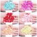 200Pcs 3D Pink Pearls Nail Charms for Valentine's Day Manicure - Multi Shapes Flower Star Bow Circle Heart Acrylic Beads - Cute DIY Nail Art & Jewelry Accessories - Buy Online on GoSupps.com