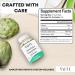 VAITE Artichoke Gummies - 1600mg Cynara Leaf Extract for Digestive Health & Antioxidant Support - Gluten-Free & Vegan - 60 Chews for Daily Cleanse & Skin Care - Buy Online on GoSupps.com
