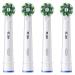 Oral-B CrossAction Electric Toothbrush Replacement Brush Heads - 4ct Refill Pack - Buy Online on GoSupps.com
