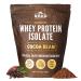 B.rad Grass Fed Whey Protein Isolate | Ultra-Pure All-Natural Clean Ingredients | 2 Pounds | 100% USA Sourced | Cocoa Bean (Chocolate) Cocoa Bean 2 Pound (Pack of 1)