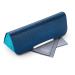 FEFI Stylish glasses case in unusual shape - Hardcase blue-turquoise