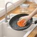 Kitchen Cleaning Sponge - Halloween Pumpkin Shape Scrub Sponge Cleaner | Absorbent Non-Scratch Dish Sponge for Dishes Pots Pans | Multipurpose Kitchen Accessories for Effective Cleaning All at Once Orange Color - Buy Online on GoSupps.com