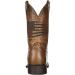ARIAT Men's Circuit Patriot Western Boot 10.5 - Weathered Tan | Premium Quality Western Boot - Buy Online on GoSupps.com