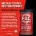 Fire Department Coffee - Veteran-Owned Instant Coffee Protein Powder | 100% American-Grown Plant-Based Protein with Upcycled Barley | 14.1 oz Can - Buy Online on GoSupps.com