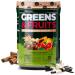 Nutrology Greens & Fruits Powder-Naturally Sourced Superfood Beet Powder Mushroom Blend Probiotics Digestive Enzymes Fiber Antioxidants Immune Support Gluten Free - Vanilla Cinnamon