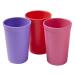 ECR4Kids ELR-18102-BE My First Meal Pal Drinking Cup BPA-Free Dishwasher Safe Stackable Tumblers Kids Cup Set for Baby Toddler and Children - 3-Pack Berry Cups Berry
