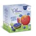 Plum Organics Applesauce Pouches | Mashups | Blueberry and Carrot | 3.17 Ounce | Bundle of 6 Boxes with 4 Pouches Each | Organic Food Squeeze for Kids, Toddlers Blueberry & Carrot
