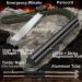 Terdemor Fire Starter Kit - 5 Ferro Rod with 12 Nature Dry Tinder Rope - Professional Survival Tool for Campfires - Buy Online on GoSupps.com