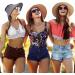 Foldable Straw Sun Visor Hat for Women - Wide Brim Beach Hat with Sun Protection, Adjustable Topless Design - Khaki - Buy Online on GoSupps.com