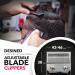 OVLUX 12-Piece Professional Hair Clipper Guard Set - Premium Metal Attachment Combs for Barber Clippers - Left & Right Ear Combs Included - Buy Online on GoSupps.com