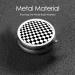 Mini Travel Metal Pill Box - 2x2 in Black & White Checkered - Ideal Medicine Organizer for Purse & Pocket | International Shipping Available - Buy Online on GoSupps.com