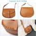 TeeLiy 3mm Flat Tan Leather Cord - 5 Yards - for Jewelry Making, Shoe Lace, Arts & Crafts - Buy Online on GoSupps.com