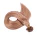 Keratin bonding - # 10 - light brown - 60cm - 300 strands - 1g - 100% remy real hair hair extension U -tip extensions very high quality by Novon hair extension