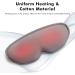 WellSync Heated Eye Mask - Warm Compress for Dry Eyes, Chalazion, Blepharitis, Stye - Smart Temperature & Timer Control - 3D Eye Mask for Sleeping - Relief for Eye Strain, Migraine, Puffy Eyes - Light Grey - Buy Online on GoSupps.com