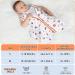Lictin 100% Cotton Baby Sleeping Bag 3-18 Months | TOG 2.5 Wearable Blanket with Removable Sleeves | Adjustable Length for Winter | Infant Toddler Sleep Sack - Buy Online on GoSupps.com