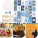 MOBUTOFU 24pcs Christmas Bag Advent Calendar Fabric Bags Christmas Hanging Candy Bags Xmas Candy Wooden - Buy Online on GoSupps.com