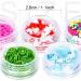 24 Boxes Fruit Nail Art Slices - Assorted Patterns for Nails, Slime, Lip Gloss & Crafts - Buy Online on GoSupps.com