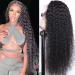 24 inch Deep Wave Lace Front Wig - Pre Plucked, 180% Density, Brazilian Virgin Human Hair - Buy Online on GoSupps.com